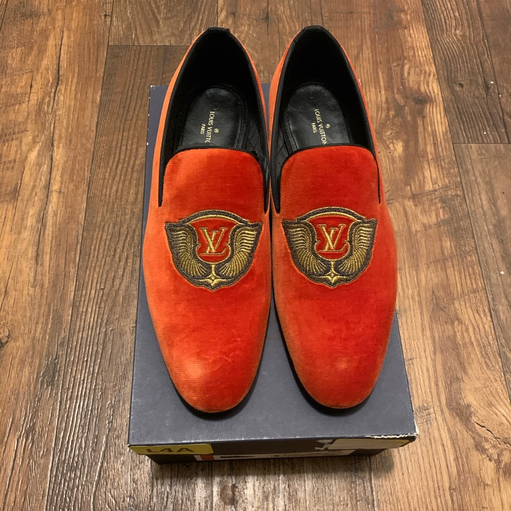 Louis Vuitton Auteuil Slipper/Loafer Velvet